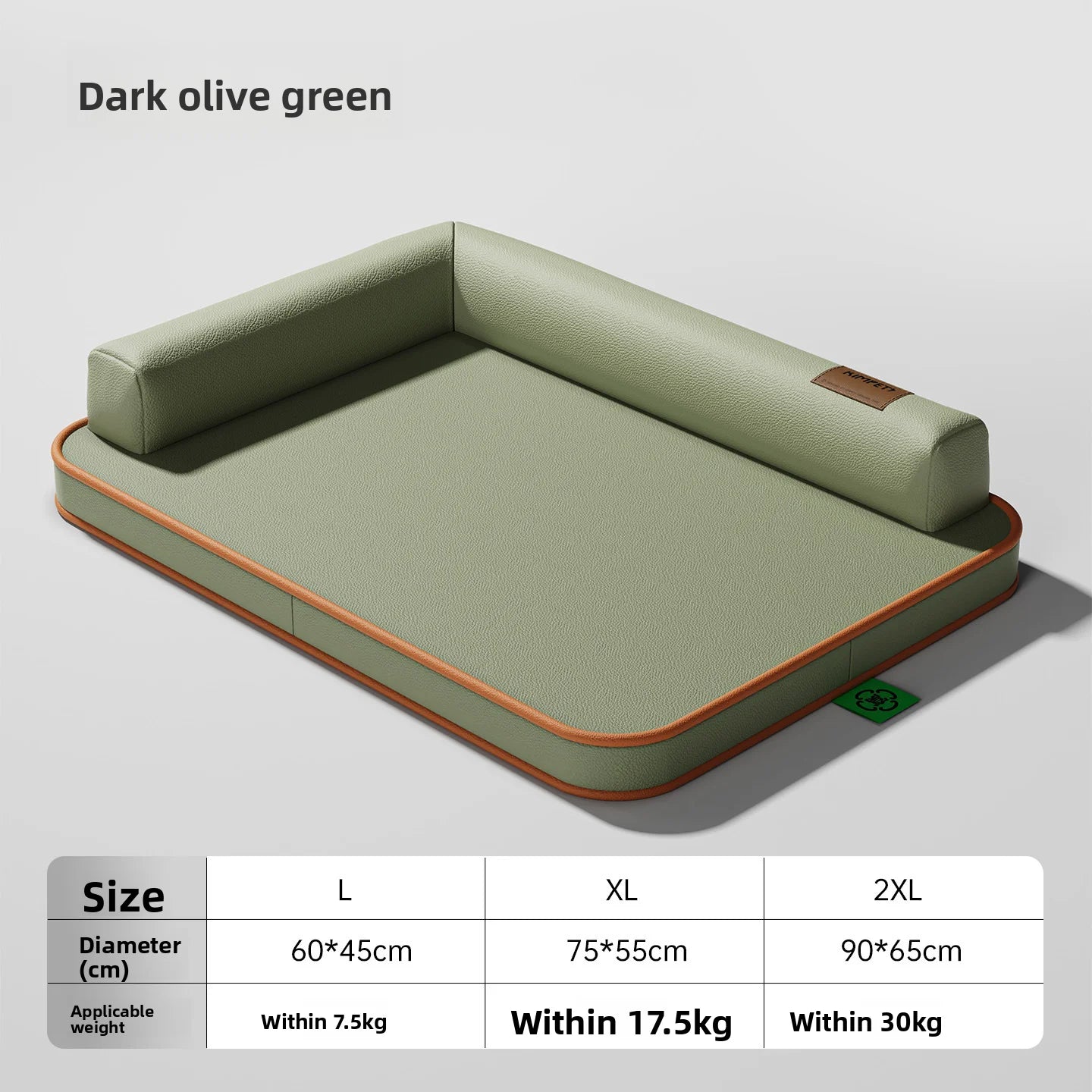 Dog mat suitable for all seasons, medium-sized and large waterproof and tear resistant dog bed, summer removable and washable do